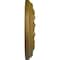 Ekena Millwork Olivia Ceiling Medallion (Fits Canopies up to 2 1/8"), Hand-Painted Gold, 7 7/8"OD x 1 1/8"P CM07OLGLS - alternate 4